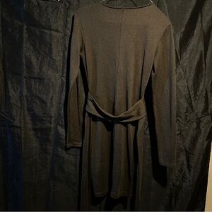 Dynamite Black Long Sleeve Dress